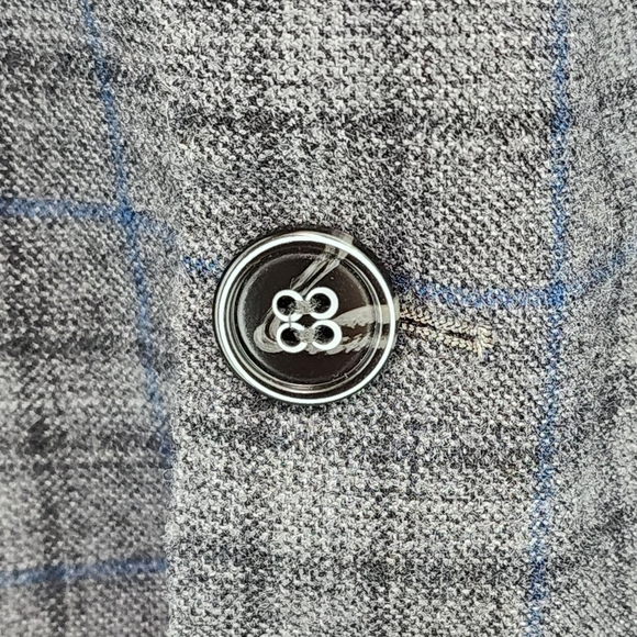 Peter Millar Men's Wool Blend Plaid Blazer - XL - Picture 4 of 8